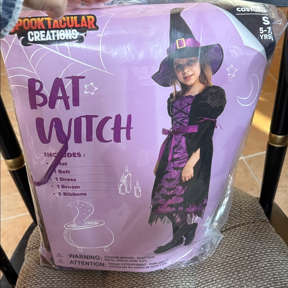Spooktacular Creations Bat Witch Costume NEW